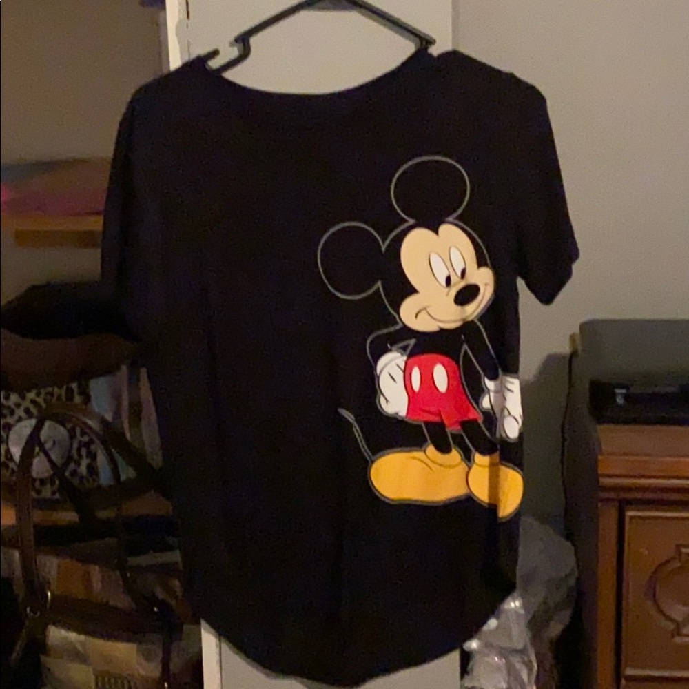 MICKEY and MINNIE MOUSE Short Sleeve Shirt